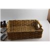 Image 9 : Binoculars, Pipe Holder, Woven Basket and Audio Cassettes