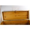 Image 4 : *Vintage Wooden Tool Box, 33'' x 11'' x 14''