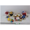 Image 1 : (12) Pieces of M&M Candy Memorabilia, Night Light, Powers On, Bag Clip, Figurines, Misc.