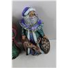 Image 4 : (3) Ceramic St. Nickolas Christmas Decorations- Tallest Is 11'' Tall