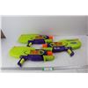 Image 1 : (3) Water Warriors Steadt Stream Water Guns- All As Is