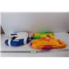 Image 1 : (3) Various Water Guns, Super Soaker, Water Warriors