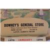 Image 3 : Dowheys General Store Calendar Lavoy Alberta 1978, Complete Months