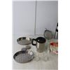 Image 3 : Kitchen Lot- Mug, Water Bottle, Misc.