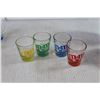 Image 3 : M&M Lot- (4) Figurines, (8) Shot Glasses