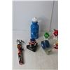 Image 3 : M&M Lot- Portable Radio, Tap Dispenser, Water Bottle, Misc.