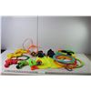 Image 1 : Kids' Flippers-Medium, (2) Skipping Toys, Misc.