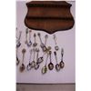 Image 3 : (2) Souvenir Spoon Wooden Wall Plaques With 34 Spoon Collection