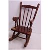 Image 3 : Mini Decorative Rocking Chair 15" Tall, Candle Holder, Dolphin Ornament, Misc.