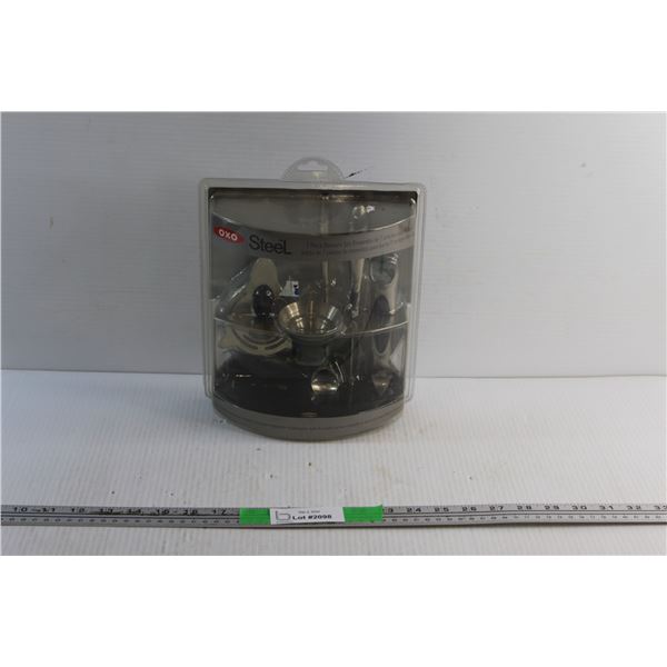 OXO Steel 7 pc Barware Set - Sealed