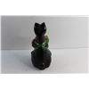 Image 3 : Black Ceramic Bunny Coin Bank