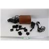 Image 1 : (2) Hair Trimmer electric Razors and Various Ends w/ Electric Shoe Polisher- All Power On