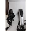 Image 2 : (2) Hair Trimmer electric Razors and Various Ends w/ Electric Shoe Polisher- All Power On