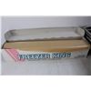 Image 3 : Roll Of Brown Coated Freezer Paper Wrap, (4) Various Steamer Trays/ Trays