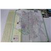 Image 5 : (6) Vintage 1960s Road Maps, Calgary Edmonton, Manitoba Saskatchewan, Northern Region, Misc.