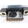Image 2 : Electrohome Record Player, 14'' x 10'' x 3'' - Powers On w/ Pair Of Speakers