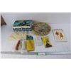Image 1 : Sewing Kit w/ Sewing  Supplies, Marking pencil w/ Brush Eraser- NIB, Misc.
