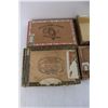 Image 2 : (4) Vintage Wooden Cigar Boxes, White Owl, Fairs Havana Bouquet, Misc.- Some Missing Lids