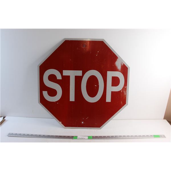 Stop Road Sign