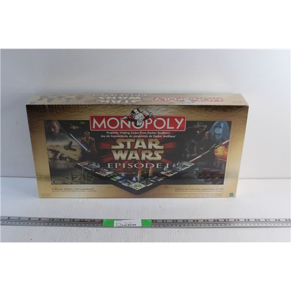Monopoly Collector Edition Star Wars 1 Family Game - Sealed