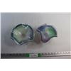 Image 1 : (2) Art Glass Bowls