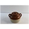 Image 2 : Medicine Hat Potteries Ceramic Bean Pot 5'' x 8''