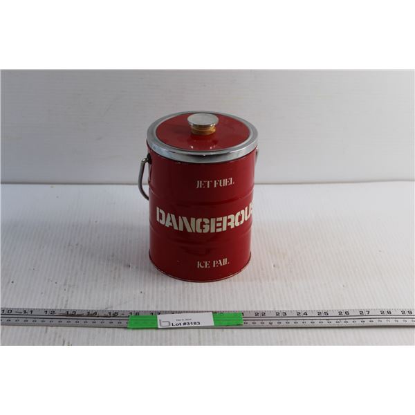 Jet Fuel Barrel Ice Bucket