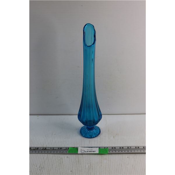Blue Glass Vase