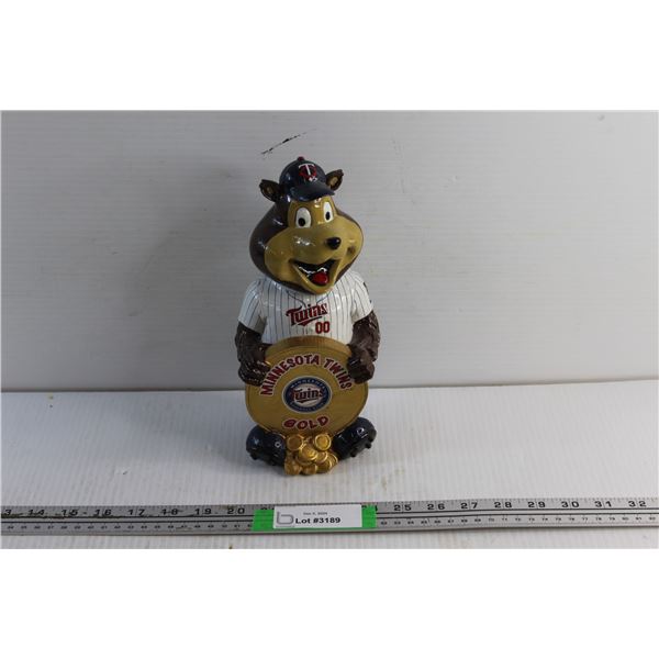 Minnesota Twins Baseball Coin Bank