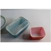 Image 5 : Pyrex Fridge Dish, Butter Dish and Plates