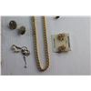 Image 5 : Pocket Watch, Earrings and Necklaces