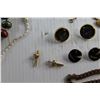 Image 5 : Necklaces, Earrings, Bracelet and Tie Pins