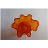 Image 3 : Orange Art Glass Vase
