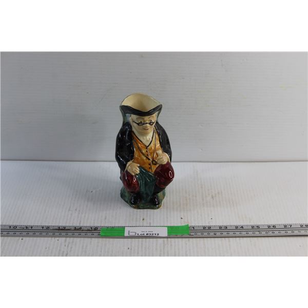 Vintage Porcelain Parson John Pitcher - Shorter England