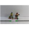(2) Porcelain Birds Decor