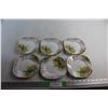 (6) 6'' Royal Albert "Kentish Rockery"  Sandwich Plates