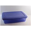 Image 2 : Sterilite Plastic Storage Tote with Lid 23'' x 17'' x 6''