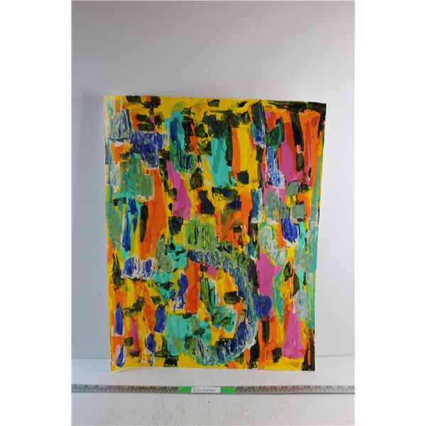 Modern Art Painting by Donna E Crawford 26'' x 20''