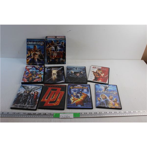 DVD Movies - X Men, Fantastic Four and The Last Stand
