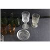 Image 6 : Glass Bowls, Goblets, Candy Dishes and Cups