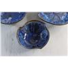 Image 3 : (3) Art Blue Ceramic Bowls