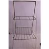 Image 4 : *Ashtray Stand w/ Magazine Rack 26" Tall x 12.5" x 14"