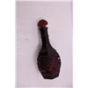 Image 4 : Avon Cape Cod Red Glass Decanter & (5) Goblets