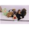 Image 1 : (8) Stuffed Animal Toys (Boyd's Bears, Heart Bear, Beaver)