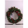 Image 2 : Christmas Wreath - Electrified - Working