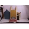 Image 1 : Wooden Cheese Board, Display Toboggan, Wall Plaque "Guardian Angel From Up Above Protect Our Home an