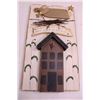 Image 4 : Wooden Cheese Board, Display Toboggan, Wall Plaque "Guardian Angel From Up Above Protect Our Home an