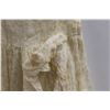 Image 2 : Vintage Wedding Dress & Gloves- Small, Some Staining