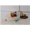 Image 3 : Vintage Mirror, Necklace, Misc. Figurines