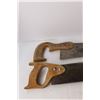 Image 3 : (3) Vintage Hand Saws